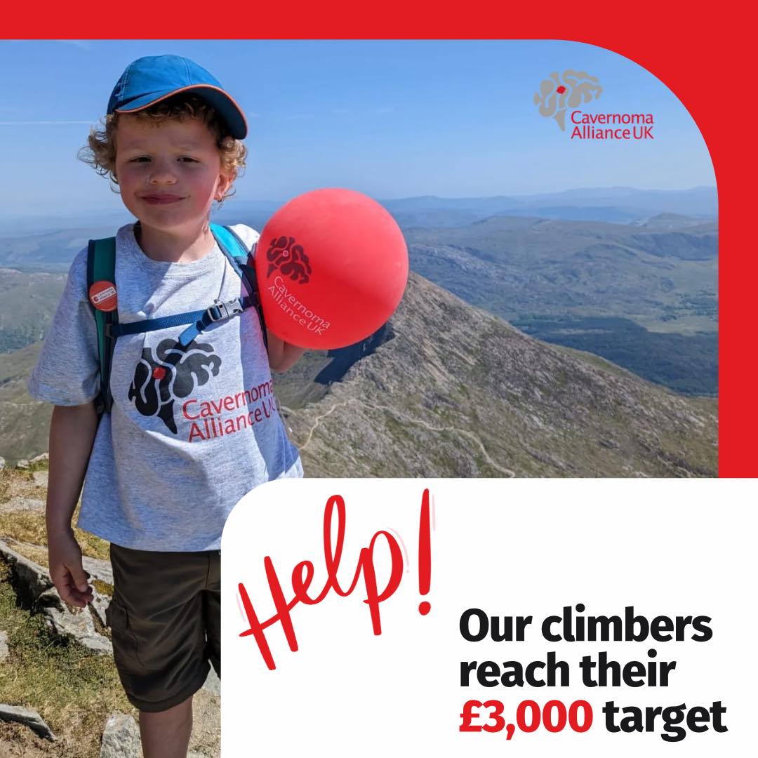 Snowdon Climb for Cavernoma Awareness Month, 1st of June - Cavernoma ...